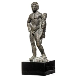 A Roman Hercules statuette, 1st – 2nd century