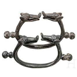 A pair of Middle-European Celtic bracelets, 5th century B.C.