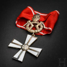 Finnish Order of the Cross of Liberty – a Cross 1st class with Oak Leaves and Swords