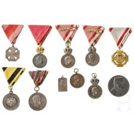 Eleven Austrian awards, 1st half of the 20th century