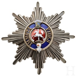 Orden Heinrichs des Löwen - Stern zur 1. Klasse, ab 1908