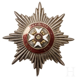Order of the Württemberg Crown - a breast star to the Grand Cross
