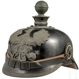 A helmet M 1915 for enlisted men/NCOs of the Prussian artillery