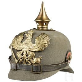 A helmet M 1915 for enlisted men of the Prussian line infantry