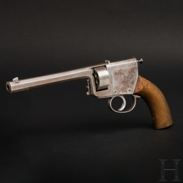 A Dreyse needlefire revolver, ca. 1860