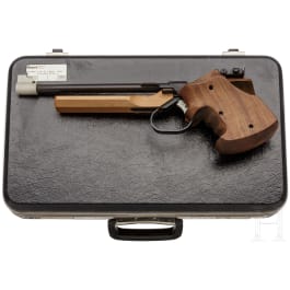 Freie Pistole Hämmerli Mod. 151, im Koffer