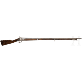 An Infantry musket Mle 1777, converted to M 1822 T bis, circa 1825