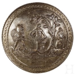 A large round shield, historicism, 19th century