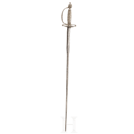 Silbermontierter Galadegen, England, Ende 18. Jhdt.