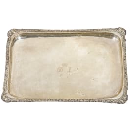Prince Danilo I of Montenegro (1670 - 1735) - a large silver tray, early 18th century