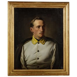 Siegmund Dux - a portrait of a Private, dated 1862