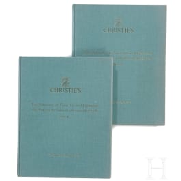 Zwei Auktionskataloge von Christie's zur Sammlung Salm-Reifferscheidt-Dyck, 1992