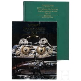 Zwei Kataloge von Sotheby's zur Visser-Sammlung, 1990 und 1991