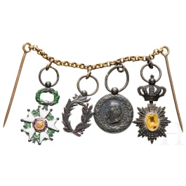Chain with miniatures, France, Third Republic