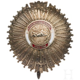 The Order of Merit of Peru - a Breast Star of the Grand Cross