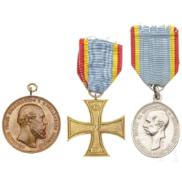 Three awards, 19th/20th century