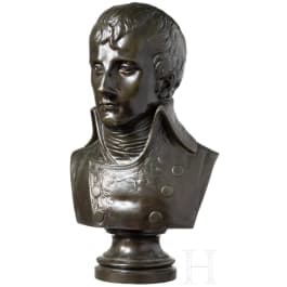 Napoleon Bonaparte – a bronze bust as First Consul