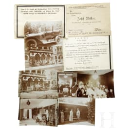 Fotoserie über den Besuch/die Ermordung Erzherzog Franz Ferdinands in Sarajewo, 25. bis 29. Juni 1914