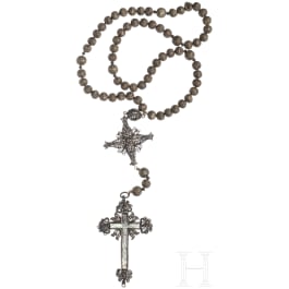 A German filigree rosary, circa 1800