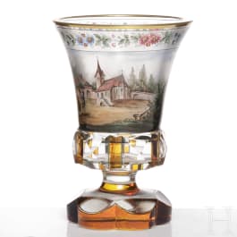 A Bohemian "Ranft" beaker, late 19th century