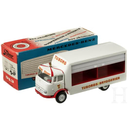 Tekno-Mercedes-Benz-Lieferauto "Tuborgs Bierbrauerei" Nr. 913, im Originalkarton