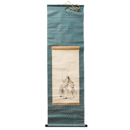 A Japanese Kakemono, late Meij-/early Taisho period