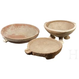 Three Western Asian bowls, 1st millennium B.C.