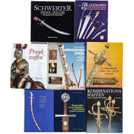 Eight books on edged weapons