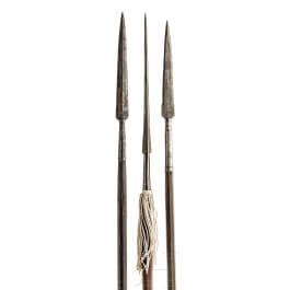 Three Indo-Persian spears, 18th/19th century