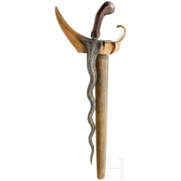 A Javanese kris, 19th/20th century