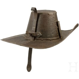 An iron hat, historicism in the style of the 17th century