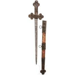 A Southeast European ceremonial sword, 18th century