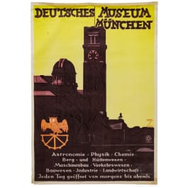 Ludwig Hohlwein - Plakat "Deutsches Museum München", 1927