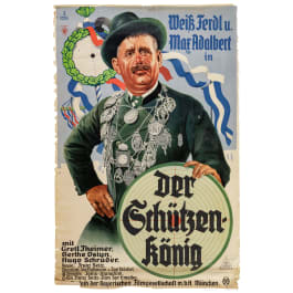 Willi Engelhardt - Filmplakat für "Der Schützenkönig", 1932