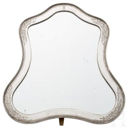 Archduchess Marie Valerie of Austria – a silver hall mirror by J. C. Klinkosch, purveyor to the imperial and royal court and chambers, Vienna, circa 1880
