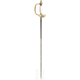 A small-sword with papal insignia, 1st half of the 19th century