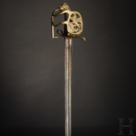A backsword for officers of the Garde du Corps of the Grand Duchy of Baden, circa 1815