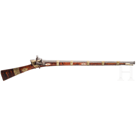 An Ottoman miquelet rifle (tüfek), ca. 1800