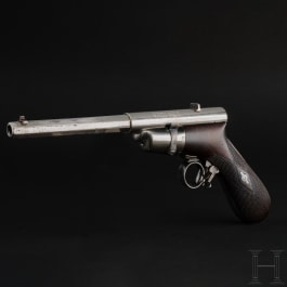 A Schulhof mod. 1887 repeating pistol, prototype for France