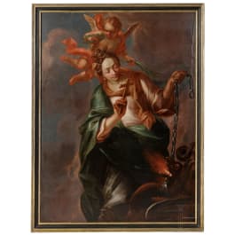 Michael Willmann (1630 - 1706), "Heilige Margareta"