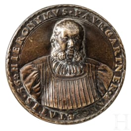 Bronze-Medaille mit Hieronymus Baumgartner (1498 - 1565), Joachim Deschler, datiert 1553