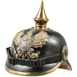 A helmet M 1895 for enlisted men in the Infantry Regiment No. 93