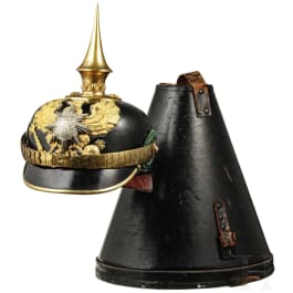 Helm für Offiziere des Anhaltischen Infanterie-Regiments Nr. 93, um 1900