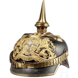 Helm M 1886 für Reserveoffiziere der Infanterie