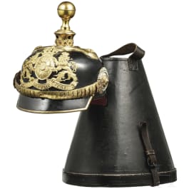 Helm M 1886/16 für Offiziere der Artillerie