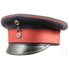 Schirmmütze für Offiziere im Braunschweigischen Infanterie-Regiment Nr. 92