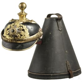 Helm für Offiziere im Großherzoglich Hessischen Feldartillerie-Regiment Nr. 25, um 1900