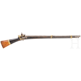 An Ottoman miquelet rifle (tüfek), 18th century