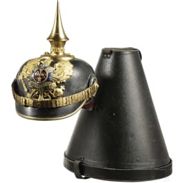 Helm für Offiziere im Braunschweigischen Infanterie-Regiment Nr. 92, vor 1912