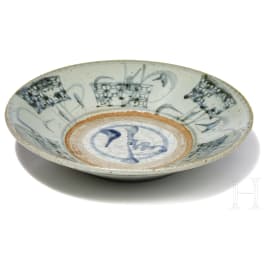 Schale mit kobaltblauem Dekor, China, Ming-Dynastie